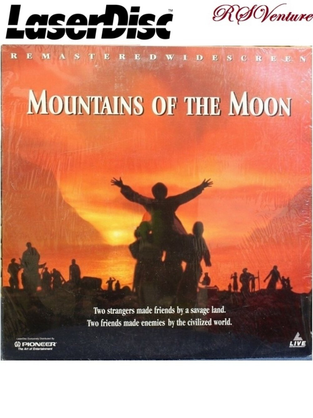 LaserDisc Film "MOUNTAINS OF THE MOON"